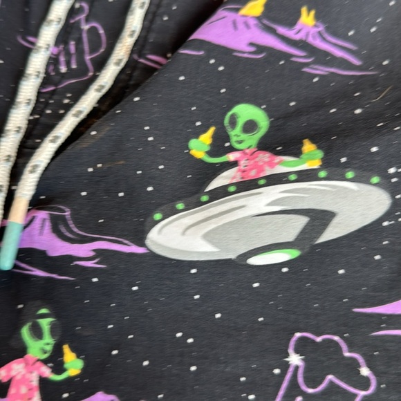 Flying Saucey Party Pants Swimsuit With Bottle Opener Ring - Picture 7 of 13